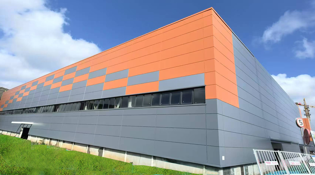 綠豐巖棉夾芯板 臨夏綜合物流園項目